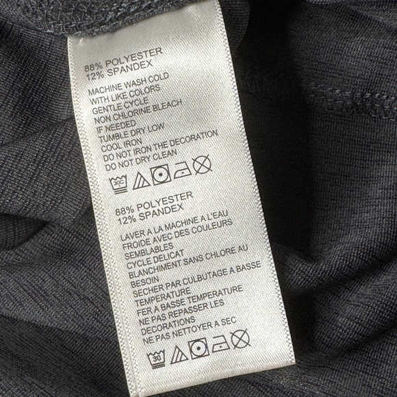 Tommy Bahama Performance Quarter Zip Men’s Large Dark Grey Pullover Activwear - Picture 10 of 11